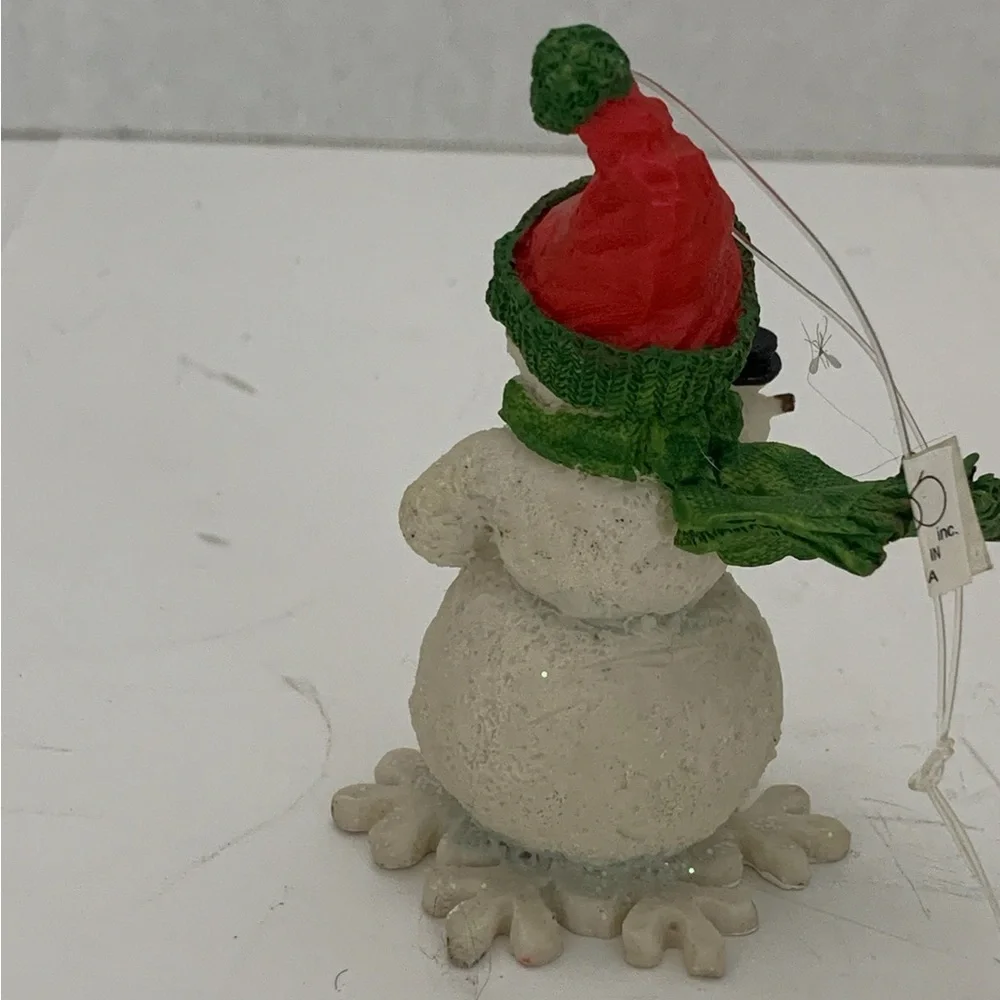 NWT Department 56 Snowman Ornament Mini Snowman Vintage Holiday Collectible Gift